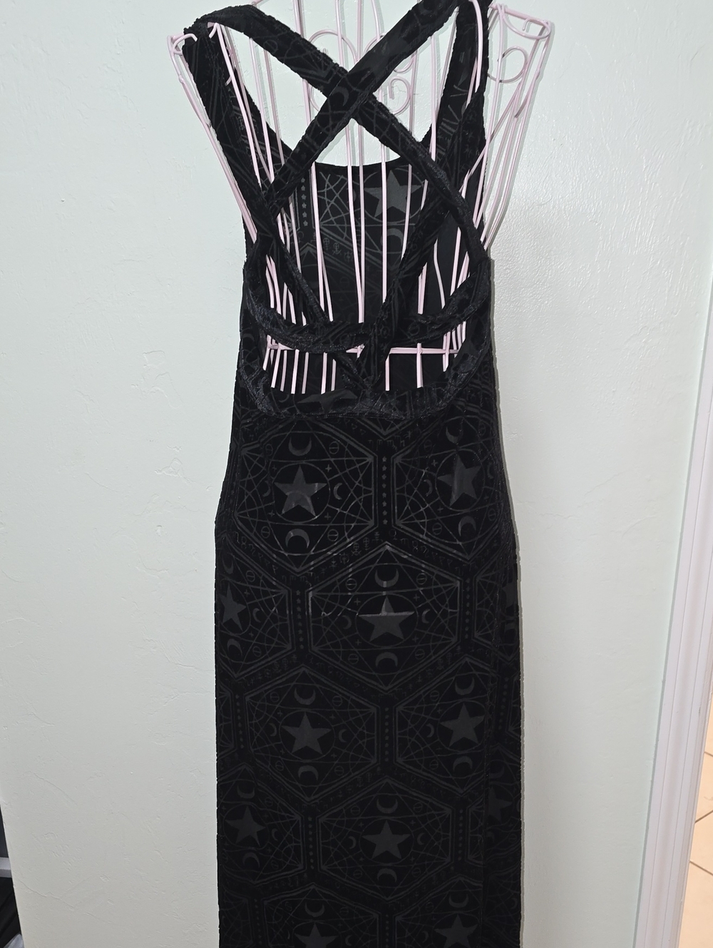 Killstar Stargazer Maxi Dress M Like New - Picture 2 of 5